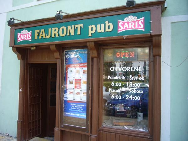 Fajront pub